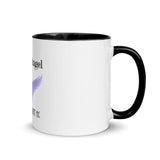 Angel Coffee Mug Tea Cup Gift with Color Inside