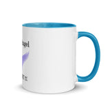 Angel Coffee Mug Tea Cup Gift with Color Inside
