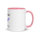 Angel Coffee Mug Tea Cup Gift with Color Inside
