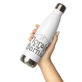 Stainless Steel logo Water Bottle,