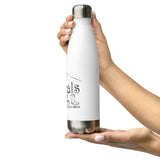 Stainless Steel logo Water Bottle,