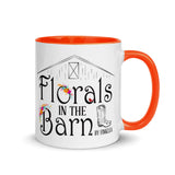 Mug with Color Inside, our logo and a fun message.  "Coming in hot!"