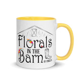 Mug with Color Inside, our logo and a fun message.  "Coming in hot!"